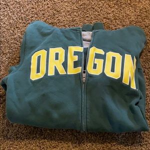 Oregon Ducks Nike Zip Up